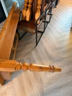 Bruine houten tafel (stevig hout), Muziek en Instrumenten, Ophalen, Zo goed als nieuw