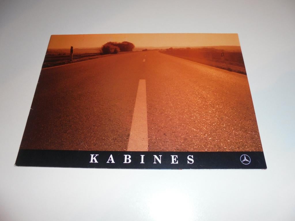 brochure Mercedes Eurogeneratie truckcabines 1993, Boeken, Auto's | Folders en Tijdschriften, Ophalen of Verzenden, Zo goed als nieuw