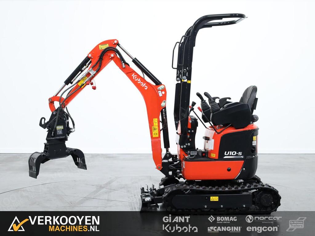 2026 Kubota U10-5 + Sloopsorteer ADV1089, Graafmachine