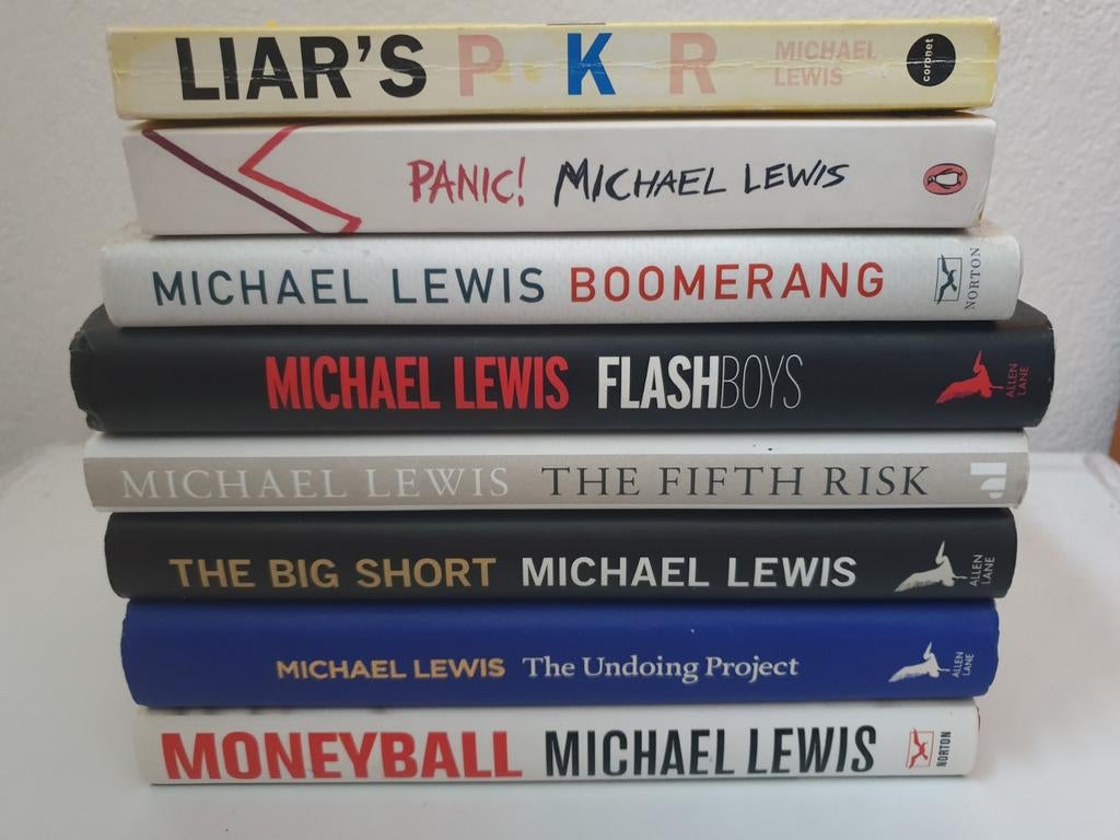 Michael Lewis Boekenpakket - 8 Titels, Ophalen of Verzenden, Gelezen