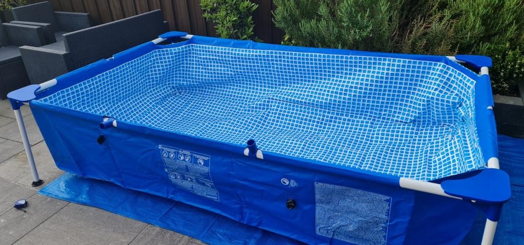 Intex Opzetzwembad met filterpomp en verwarming, Tuin en Terras, Zwembaden, Ophalen, Minder dan 80 cm, Opzetzwembad, 200 tot 400 cm