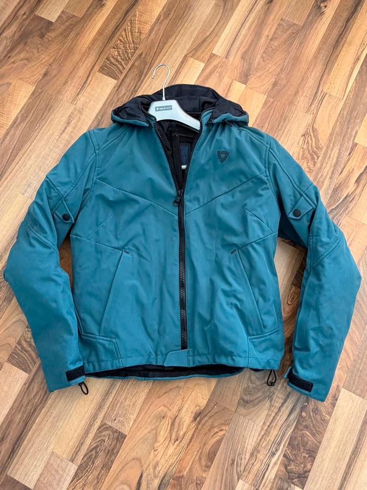 Rev'it Afterburn H2O dames motorjas maat44 incl rugprotector, Motoren, Kleding | Motorkleding, Jas | textiel, Dames, Tweedehands