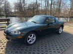 Mazda MX5 nb (1.6 I 2001 Groen), Auto's, Mazda, Achterwielaandrijving, 40 €/maand, Beige, 4 cilinders