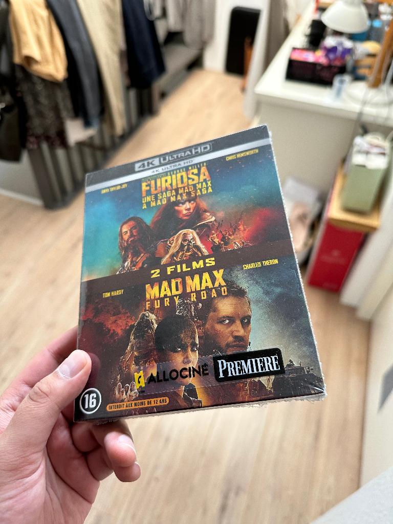 Furiosa Mad Max Fury Road 4K Bluray Boxset (Nieuw), Cd's en Dvd's, Blu-ray, Ophalen of Verzenden, Nieuw in verpakking, Actie, Boxset