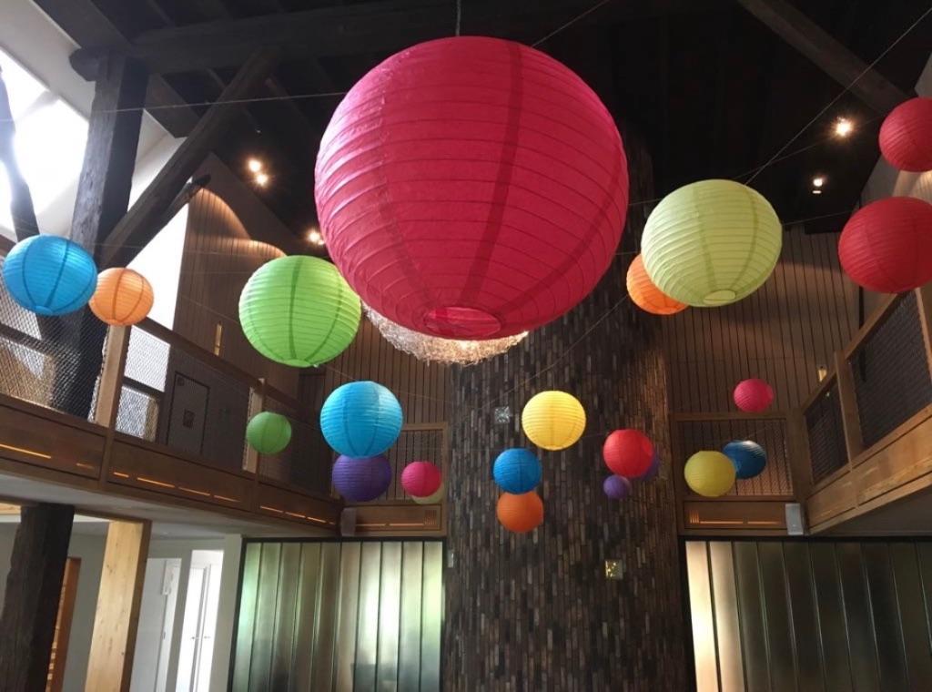 Lampionnen, Ophalen, Zo goed als nieuw, Versiering