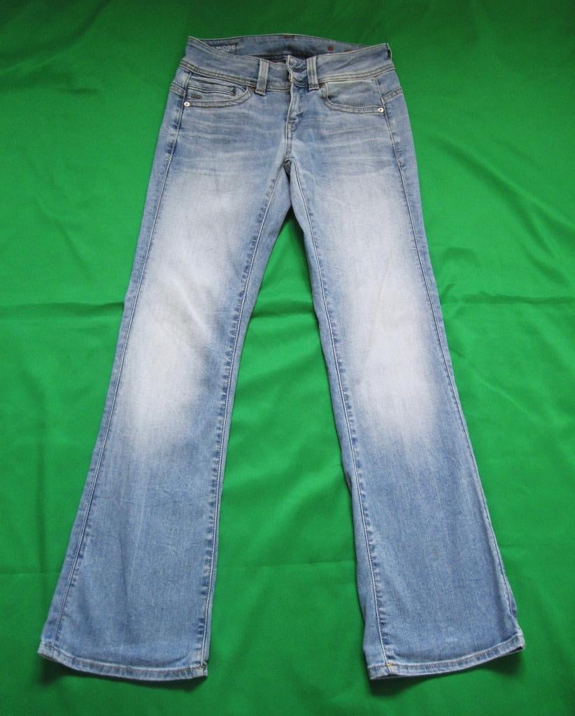 qsj  DAMES JEANS van G-STAR RAW MIDGE SADDLE Maat:26/30, Ophalen of Verzenden, Zo goed als nieuw, Blauw, W28 - W29 (confectie 36)