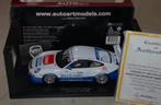 1:18 Porsche 911 GT3 #88 Blue Girl PCCA Autoart 80684 WRH, Verzenden, Zo goed als nieuw, Auto, Autoart