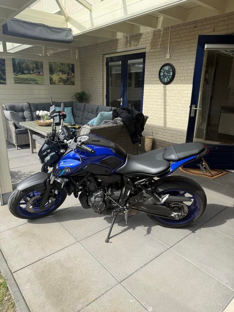 Yamaha MT-07 2022 - Nieuwe Banden, Motoren, Motoren | Yamaha, 2 cilinders, Gebruikt, Particulier, Meer dan 35 kW