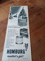Advertentie van Homburg Cuyk feest 1956, Ophalen of Verzenden, Zo goed als nieuw, Overige typen