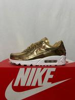 ALS NIEUW! Maat 37,5 - Nike Air Max 90 Liquid Metal Gold