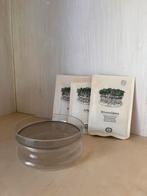 Dille & Kamille Kiemschaaltje glas + 3 zakjes kiemgroenten, Tuin en Terras, Ophalen of Verzenden, Nieuw, Overige typen