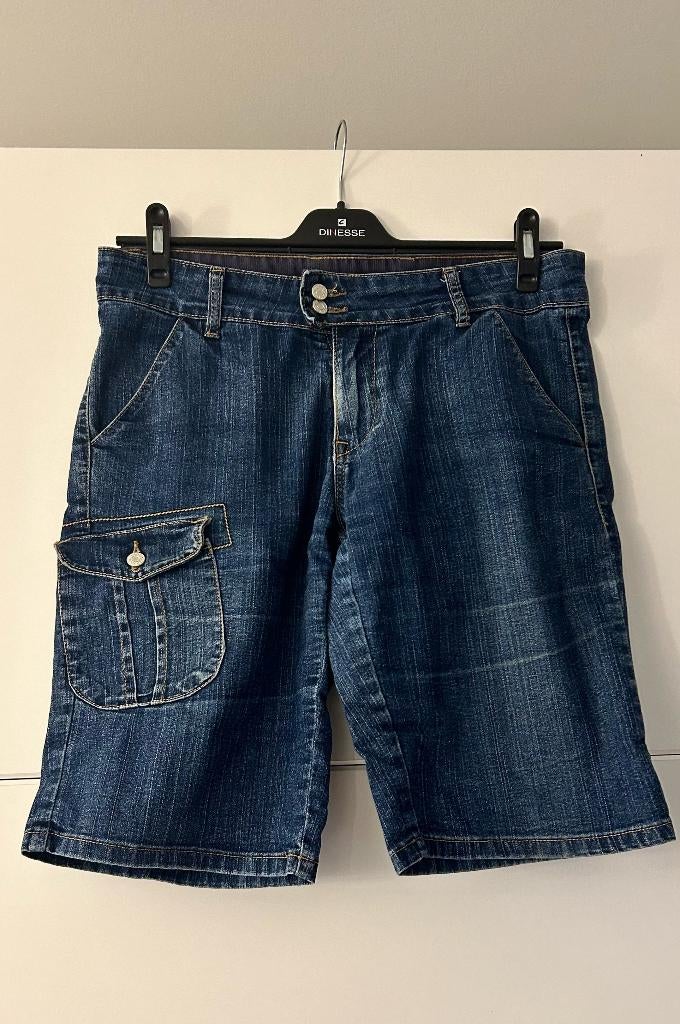 Liberty Island donkerblauwe jeansshort, Kleding | Dames, Kort, Blauw, Maat 42/44 (L), Liberty Island