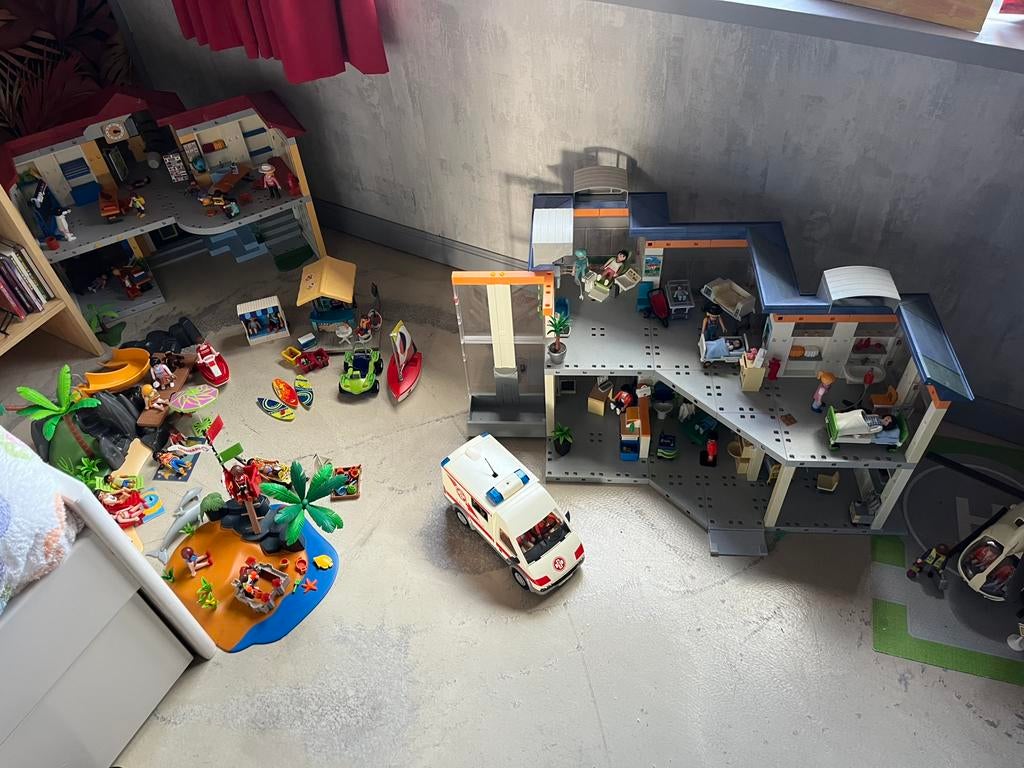 Mega verzameling Playmobil, Ophalen of Verzenden, Gebruikt, Complete set