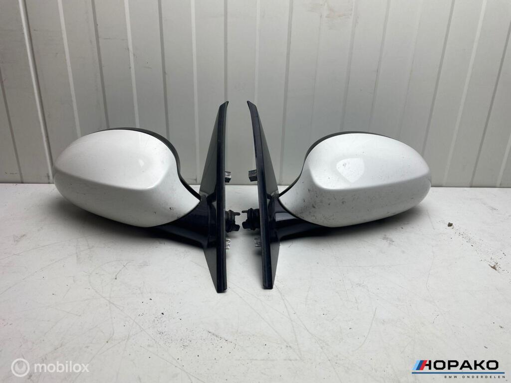 Buitenspiegels shadowline / hoogglans BMW 1 serie E8x, Auto-onderdelen, Gebruikt, Einsteinlaan 5 rijswijk, Bmw, Ophalen of Verzenden