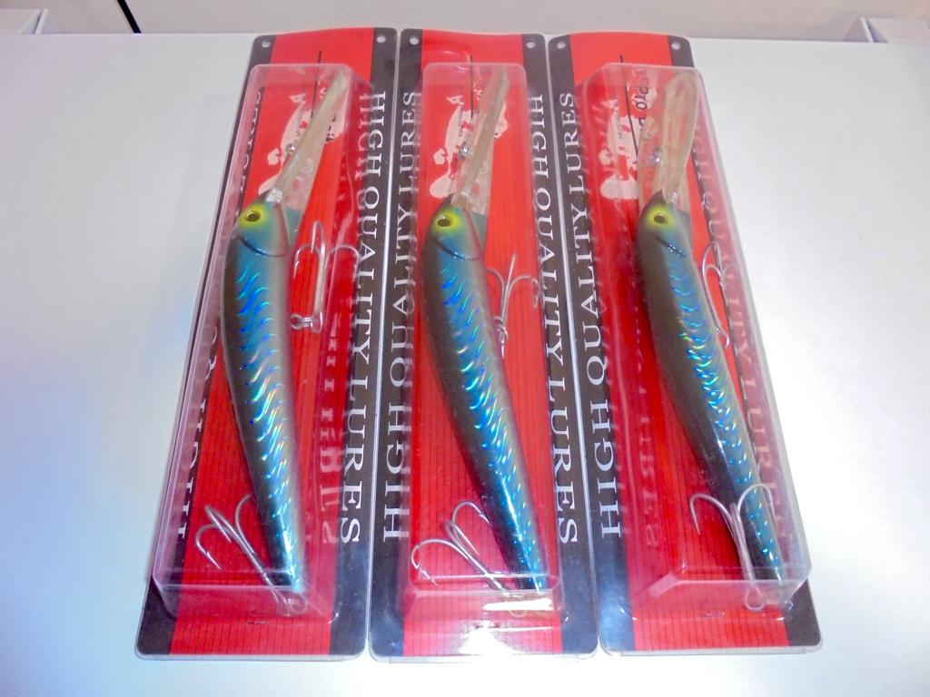 Pro Bait Trolling Pluggen 115g 22cm 20-40 Feet Floating., Ophalen of Verzenden, Nieuw, Overige typen