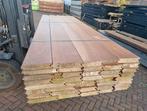 28.35 m2 Azobé hardhouten damwand 5 cm dik -nr: HP70, Ophalen, Planken, Nieuw, Hardhout