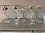7 Leffe bierglazen - Diverse modellen, Verzamelen, Ophalen of Verzenden, Zo goed als nieuw