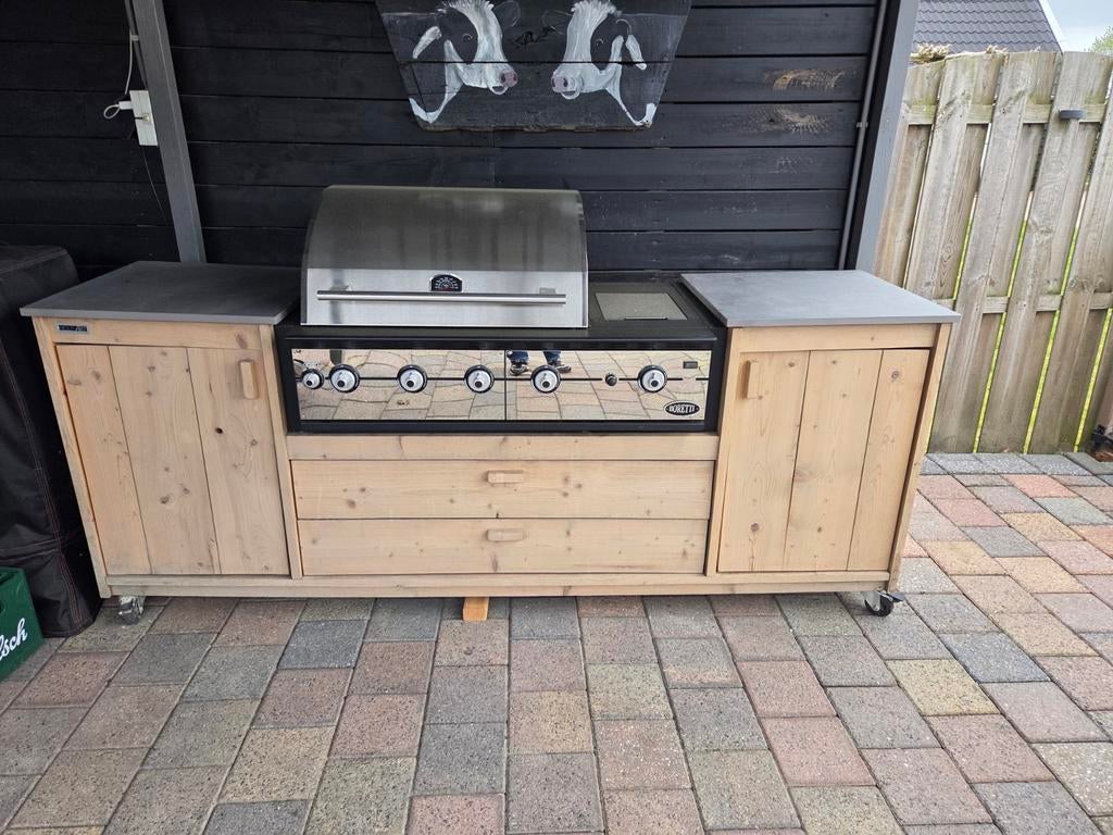 Buitenkeuken met Boretti gas BBQ, Tuin en Terras, Buitenkeukens, Ophalen, Gebruikt, Vrijstaand, Boretti