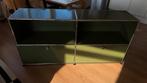 USM Haller Dressoir - Olijfgroen Designmeubel, Ophalen, Gebruikt, 100 tot 150 cm, Metaal