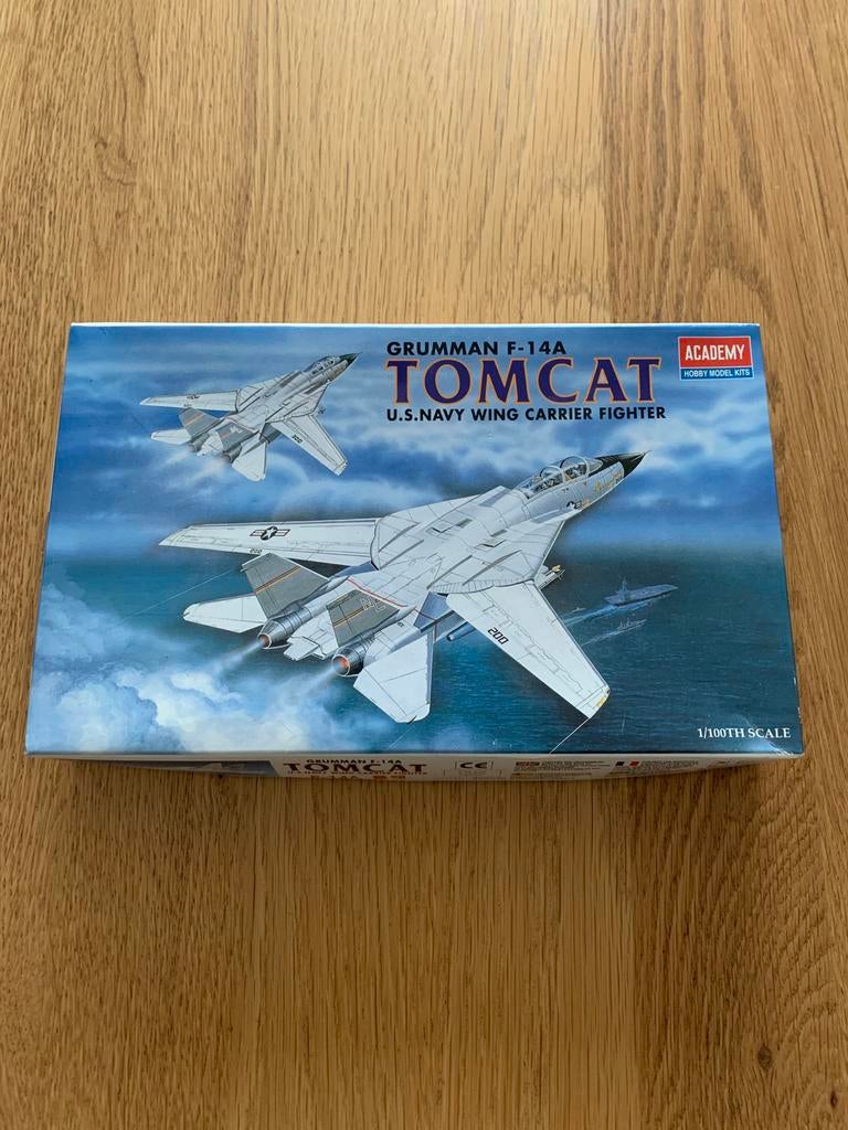 Academy Grumman F-14 TomCat modelbouw vliegtuig nieuw!, Ophalen of Verzenden, Zo goed als nieuw, 1:72 tot 1:144, Overige merken