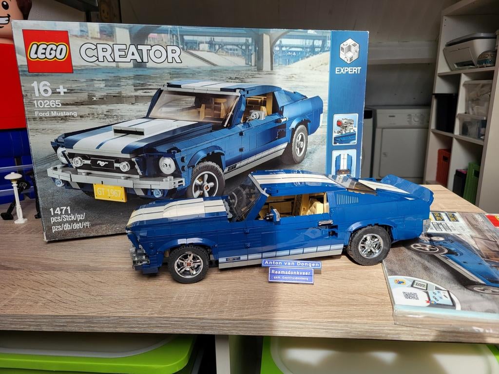 lego mustang, Ophalen of Verzenden, Gebruikt