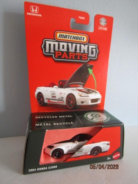 Honda witte S2000 Matchbox/Matel, schaal  +/- 1:60, Ophalen, Nieuw, Auto