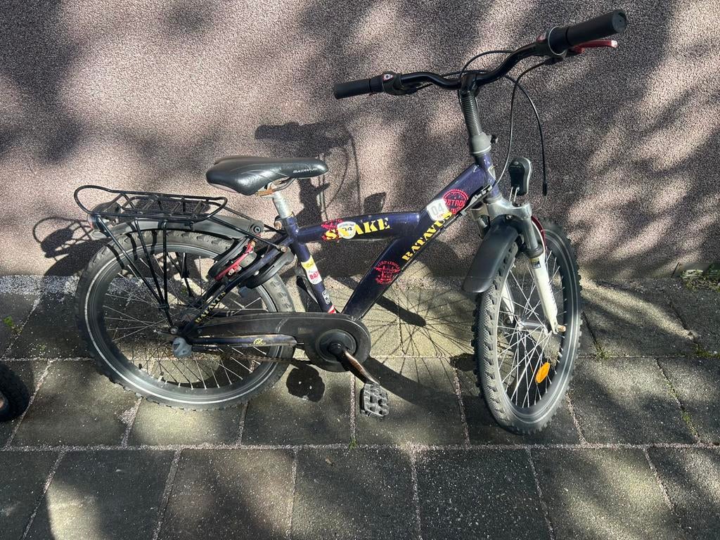Batavus snake jongens fiets, Fietsen en Brommers, Fietsen | Jongens, Ophalen, Zo goed als nieuw, 20 inch