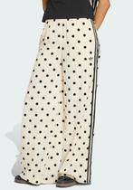 Viral Adidas Polka Dot Trainingsbroek Wide Leg Pants maat S, Adidas, Ophalen, Nieuw, Wit