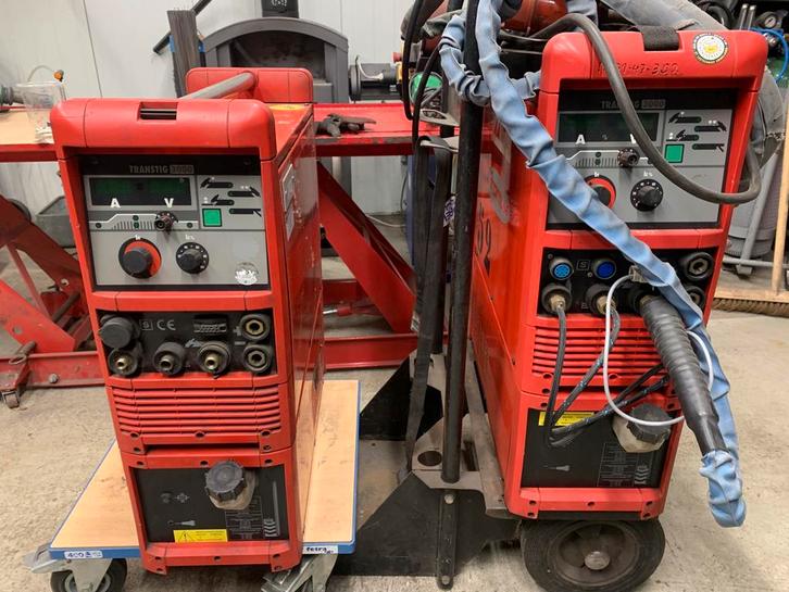 2x fronius transtig 3000, Doe-het-zelf en Verbouw, Gereedschap | Lasapparaten, Gebruikt, Tig, 250 ampère of meer, Ophalen