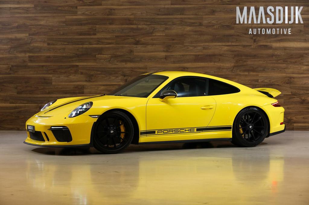 Porsche 991 GT3 Touring|Manual|PCCB|Chrono|Lift|18 Wegs|, Auto's, Porsche, Achterwielaandrijving, Gebruikt, Overige kleuren, Leder