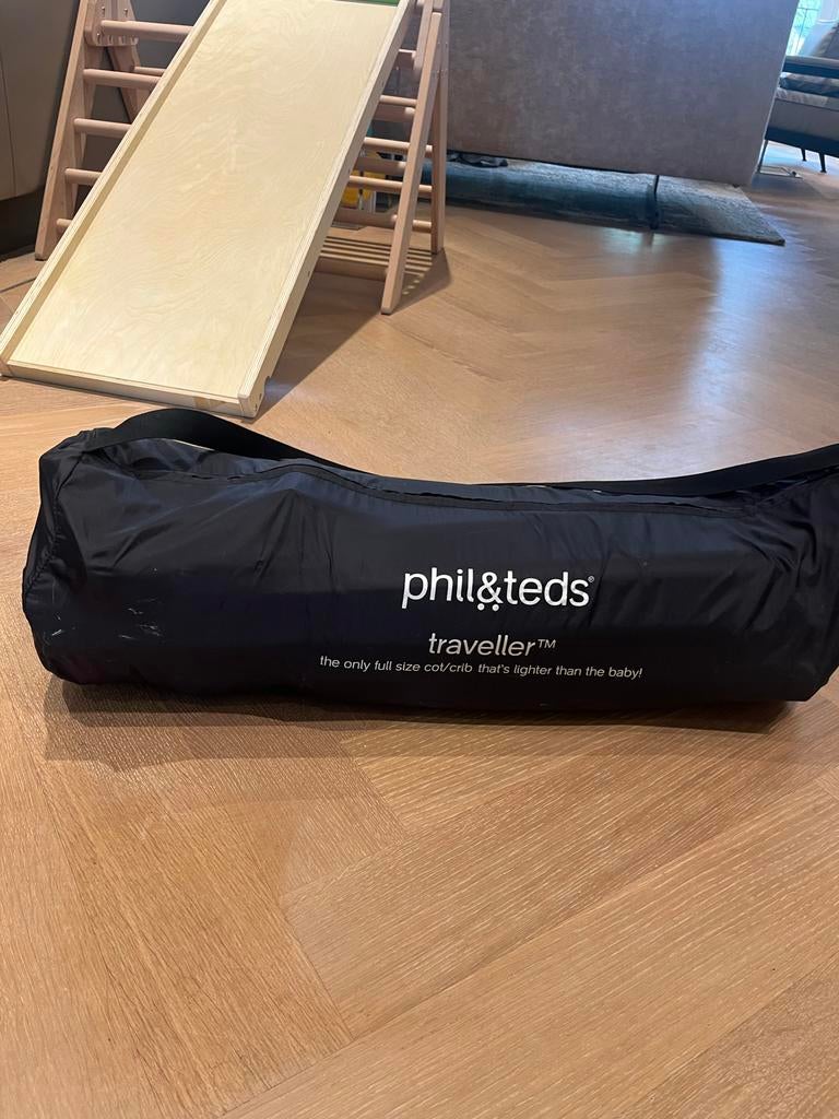 Phil & Ted’s reisbedje - Ideaal voor op reis of camping, Kinderen en Baby's, Babywiegjes en Ledikanten, Ophalen, Gebruikt, Reisbedje