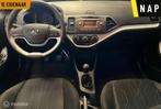 Kia Picanto 1.0 CVVT ComfortLine NAP - 1e Eigenaar - Airco, Auto's, Gebruikt, 4 stoelen, Wit, Origineel Nederlands
