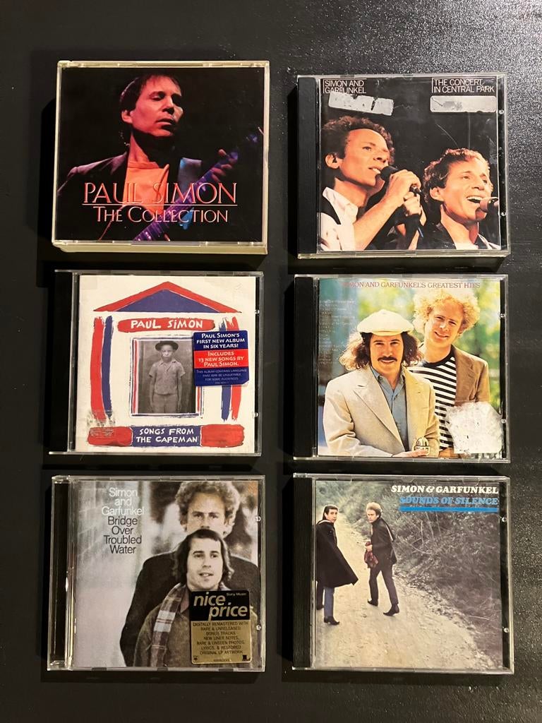 Simon & Garfunkel / Paul Simon collectie, Cd's en Dvd's, Cd's | Rock, Zo goed als nieuw, Poprock, Ophalen of Verzenden