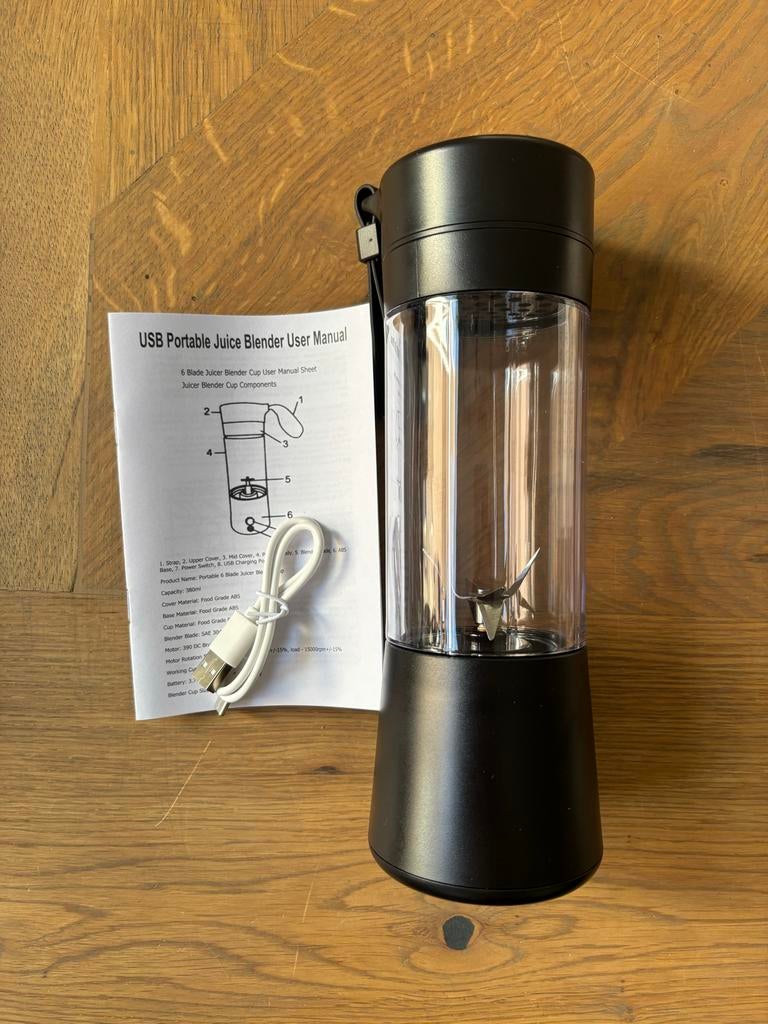 Portable blender (nieuw!), Witgoed en Apparatuur, Blenders, Ophalen of Verzenden, Nieuw, Blender to go