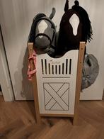 Hobbyhorse stal en hobbyhorse paarden, Ophalen, Gebruikt, Jongen of Meisje