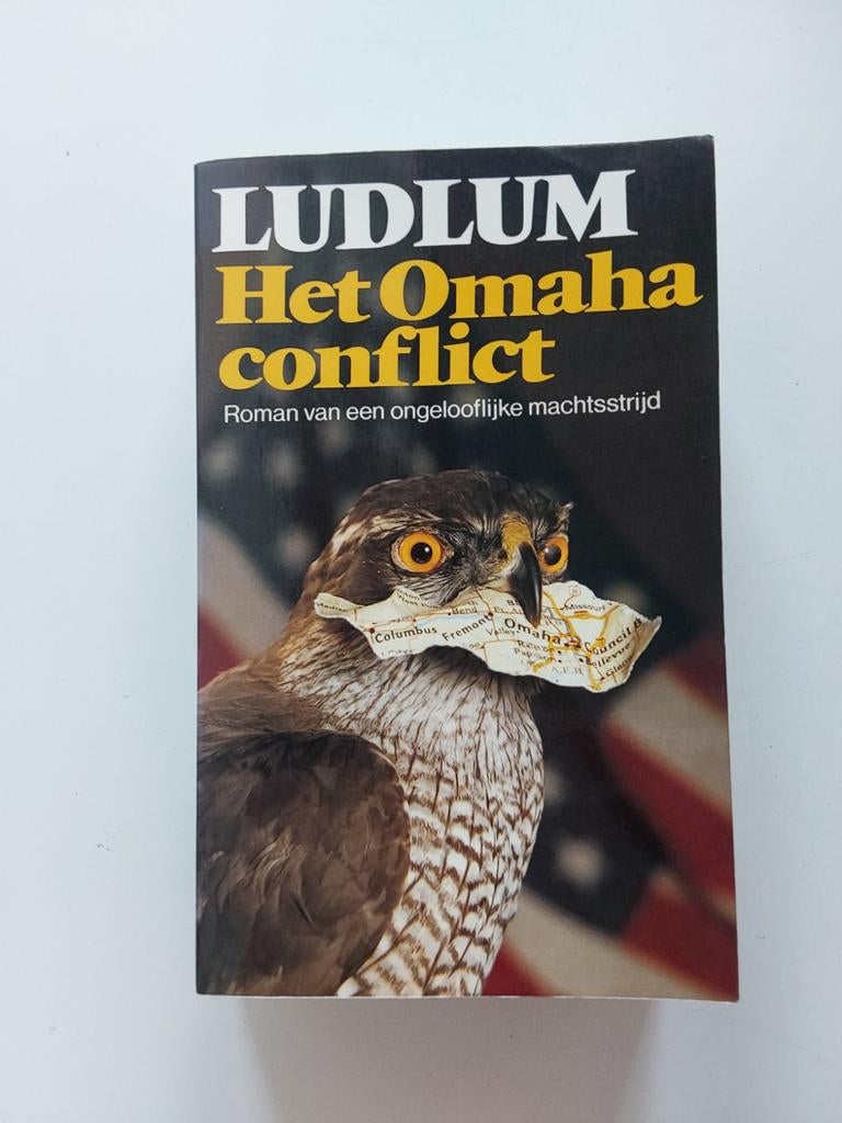 Robert Ludlum : Het Omaha🦉Conflict, Boeken, Gelezen, Ophalen of Verzenden, Robert Ludlum, Amerika