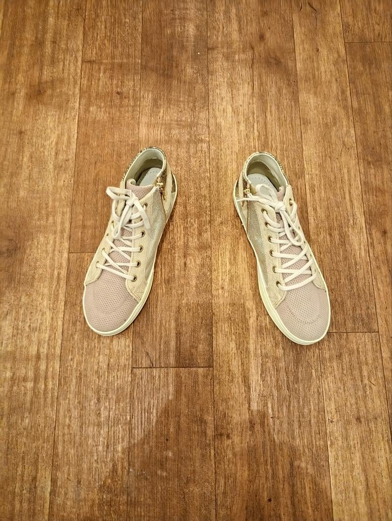 Nieuwe leren PIER ONE schoenen.maat 38, Kleding | Dames, Schoenen, Ophalen of Verzenden, Nieuw, Zwart, Sneakers of Gympen