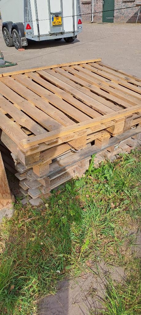 Kacehelhout ( pallets ), Ophalen, 30 tot 80 cm, Gebruikt, Kachel