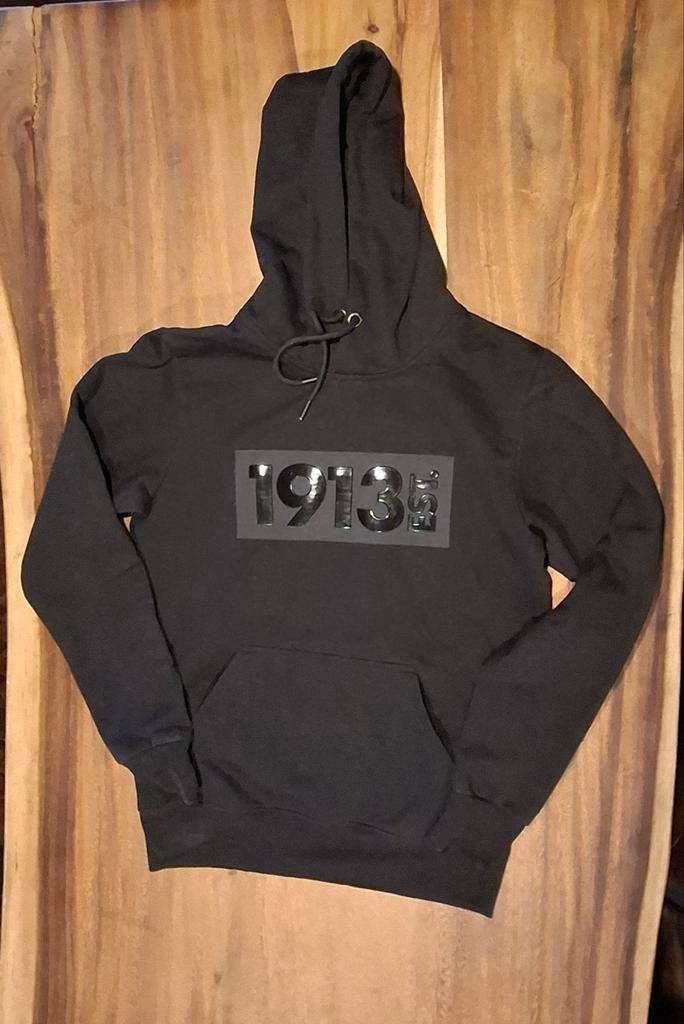 PSV  hoody  maat M   1913 print, Maat 48/50 (M), Zwart, Ophalen of Verzenden, Zo goed als nieuw
