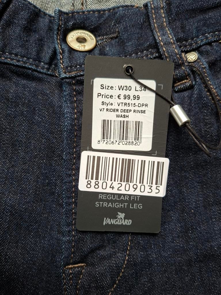 VANGUARD V7 Rider jeans W30 L34, Blauw, Nieuw, W32 (confectie 46) of kleiner, Ophalen of Verzenden