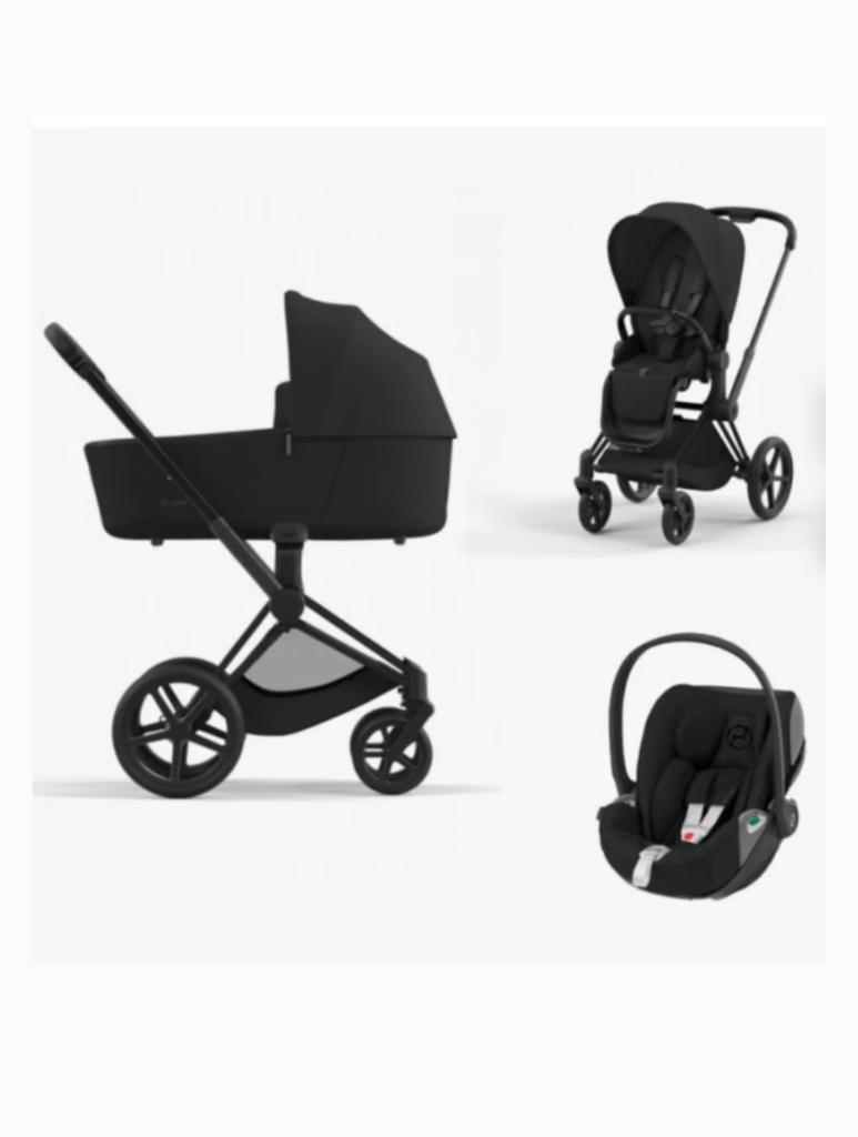 Cybex priam 4 zwart, Kinderen en Baby's, Kinderwagens en Combinaties, Ophalen, Zo goed als nieuw, Overige merken