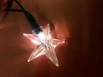 kerstverlichting in stervorm , voor elke lichtje zit er een, Ophalen of Verzenden, Nieuw
