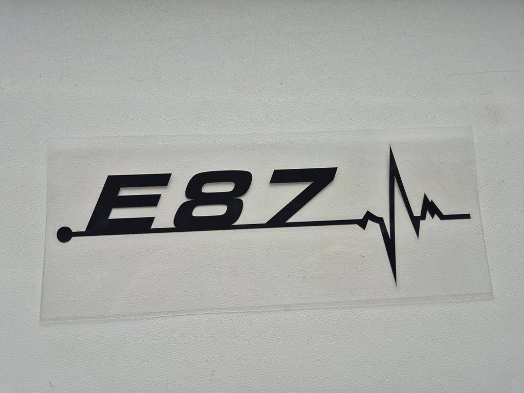 BMW E87 raam sticker nieuw, Auto diversen, Autostickers, Ophalen of Verzenden