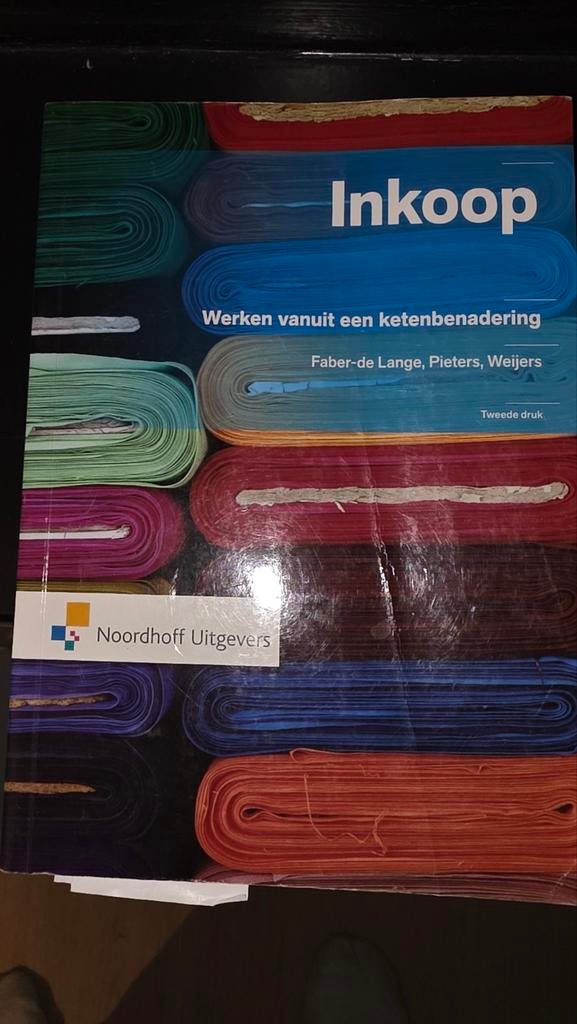 Inkoop: Werken vanuit een ketenbenadering (Tweede druk), Zo goed als nieuw, Gamma, Faber-de Lange, Pieters, Weijers, HBO