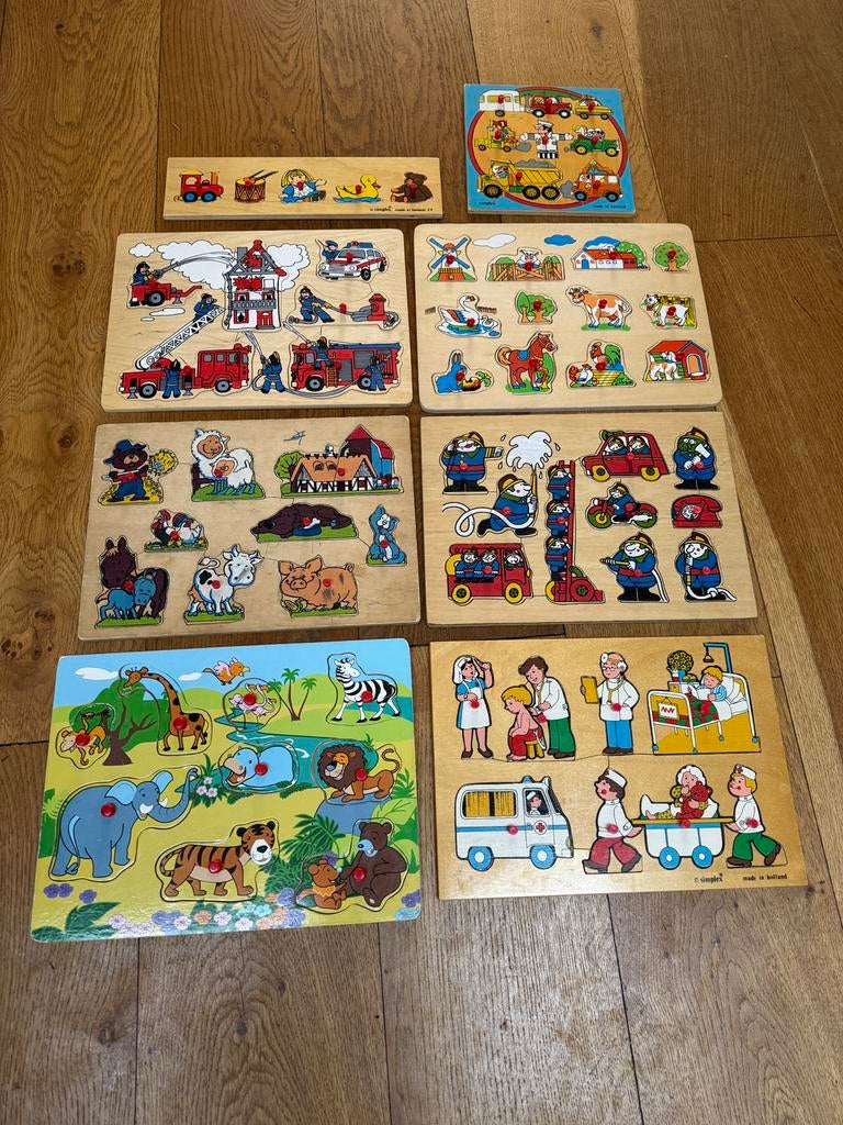 Puzzels kinder, Ophalen, Nieuw, Van hout