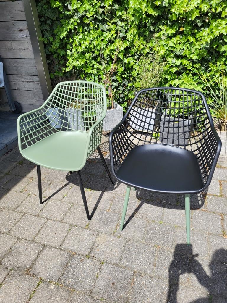2 nieuwe Kwantum Webbing kuipstoelen, Tuin en Terras, Ophalen, Nieuw, Kunststof