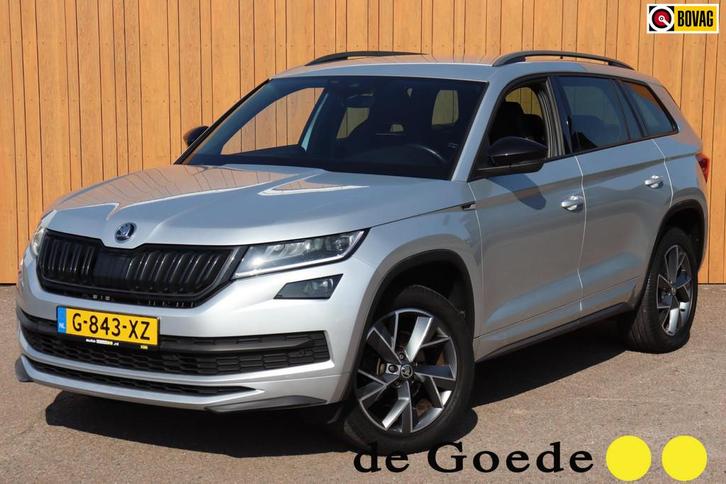 Skoda Kodiaq 1.5 TSI Sportline Business org NL el.klep stoel, Auto's, Skoda, Bedrijf, Te koop, Kodiaq, ABS, Achteruitrijcamera