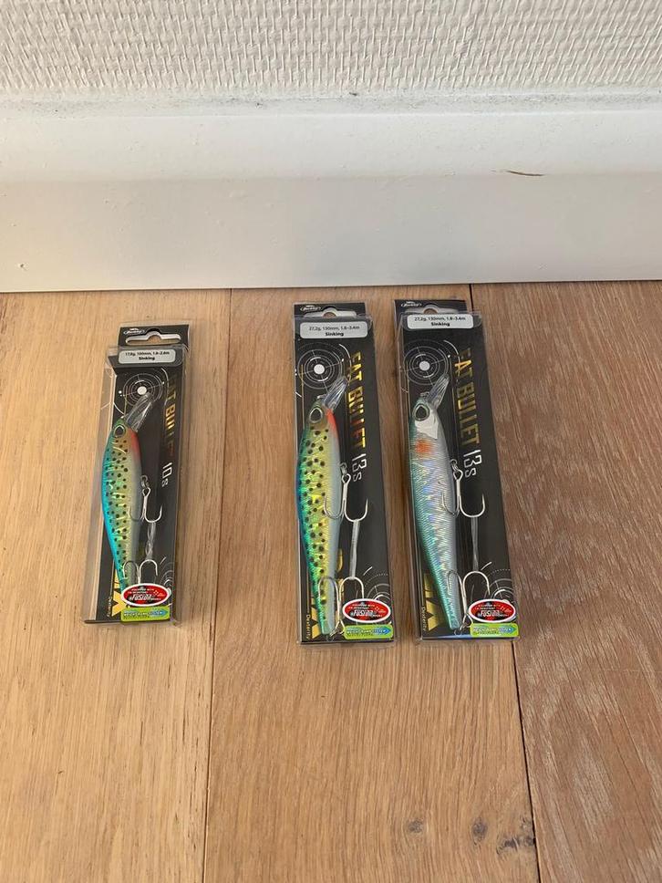 Nieuwe Berkley Dex Bullet pluggen, 10cm 17.8gr & 13cm 27.2gr, Watersport en Boten, Hengelsport | Roofvissen, Nieuw, Overige typen