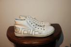 Versace Young sneakers wit zilveren logo print swarovski 39, Verzenden, Wit, Sneakers of Gympen, Versace