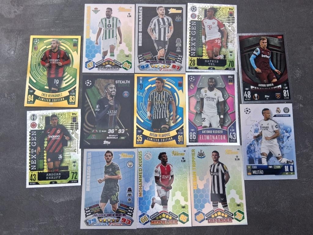 Voetbalplaatjes o.a. Champions/Europa League, Ophalen of Verzenden, Zo goed als nieuw, Buitenlandse clubs, Poster, Plaatje of Sticker